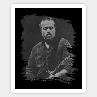 Jason isbell // Retro Poster Sticker